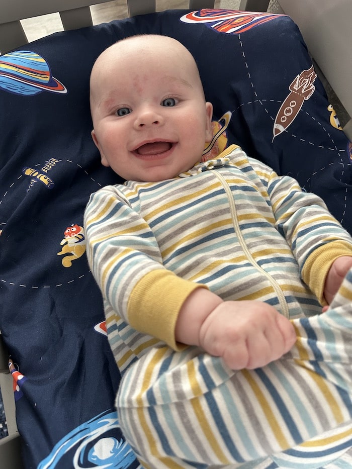 smiling baby